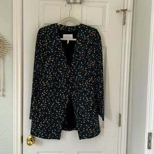 BCBG dressy cheetah print blazer